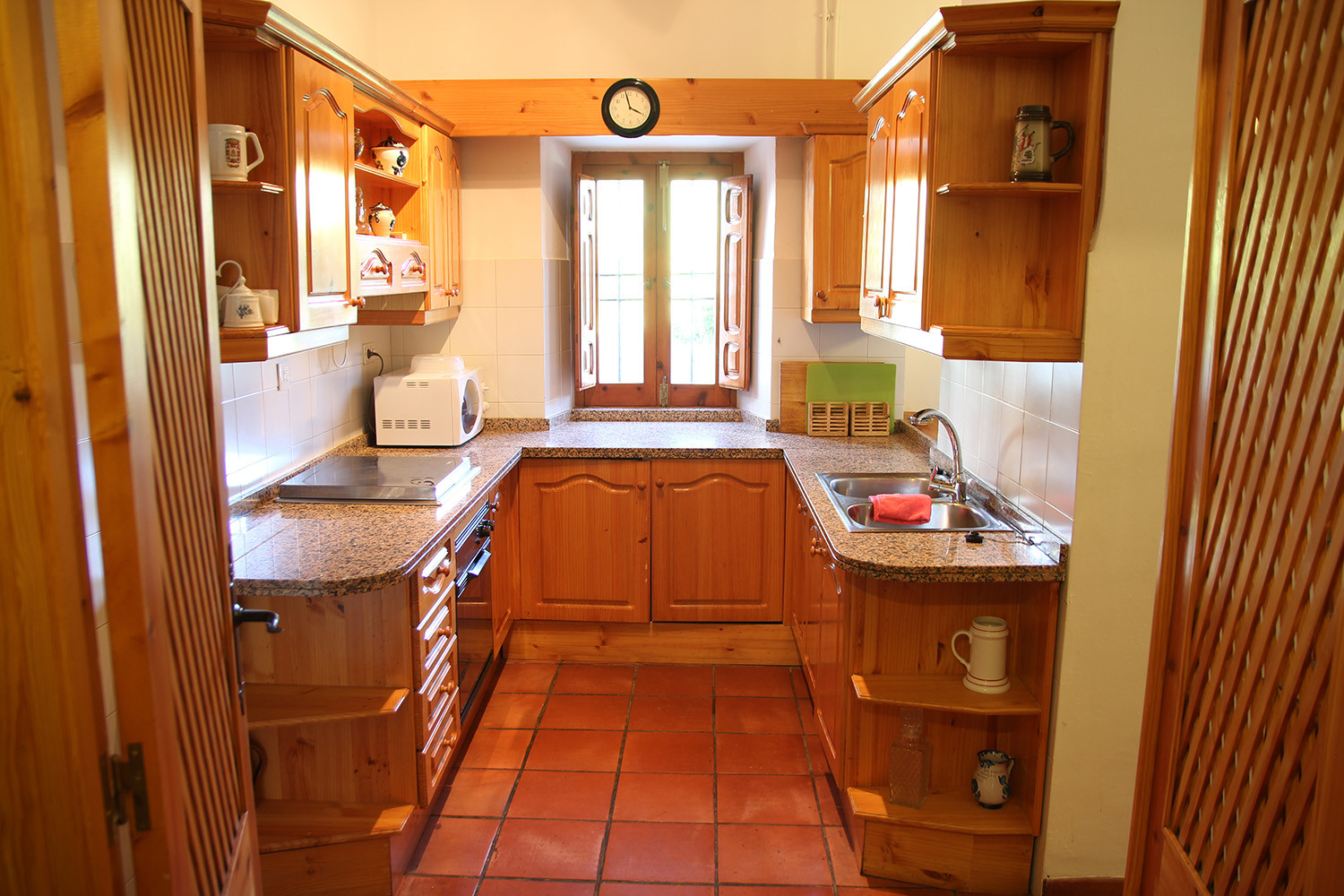 The main kitchen