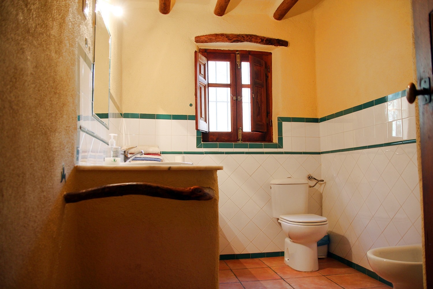 The bathroom