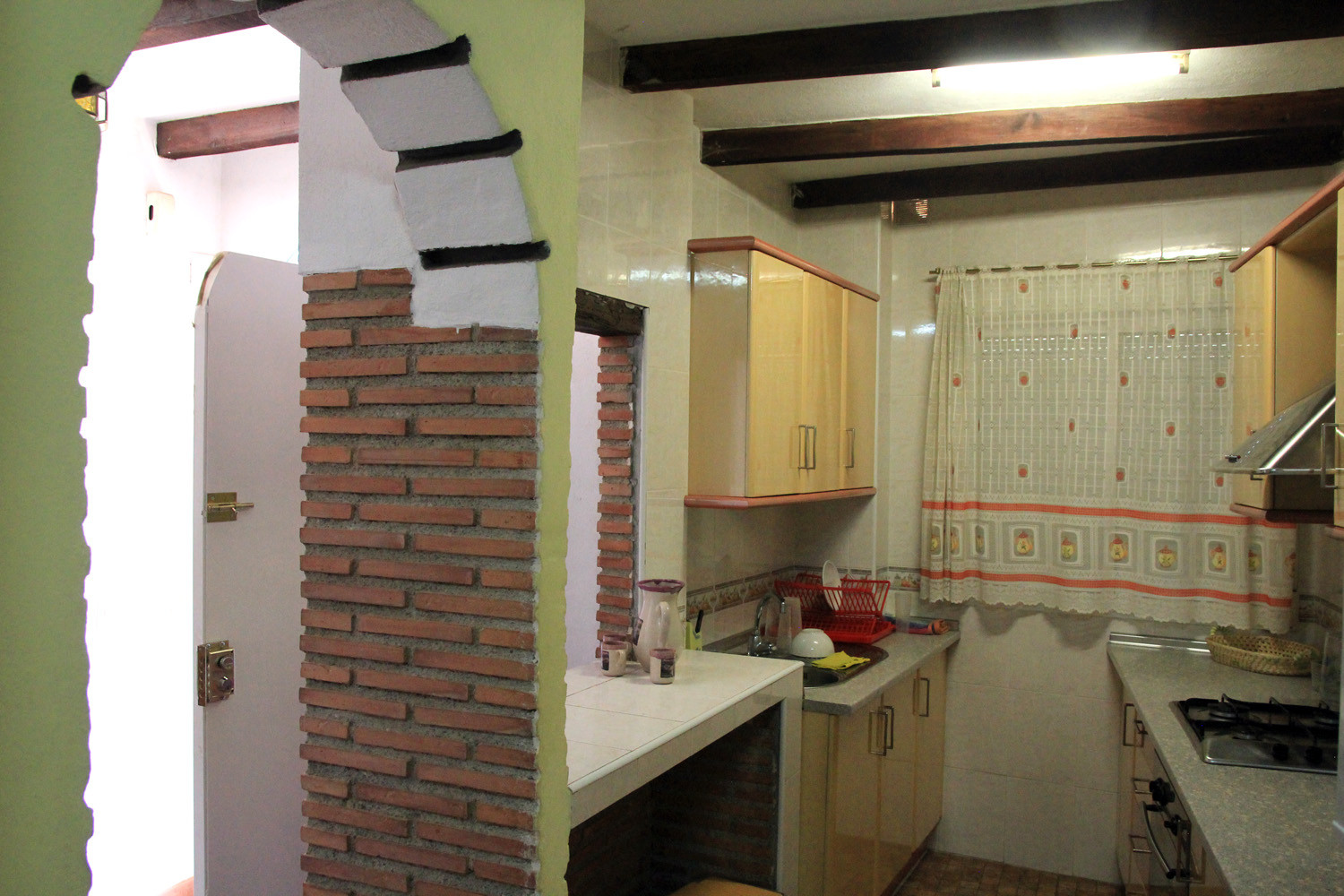 The kitchen (groundfloor)