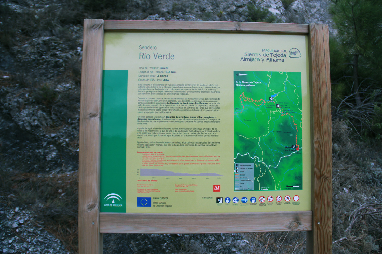 Natural Park Sierra Tejeda, Almijara and Alhama