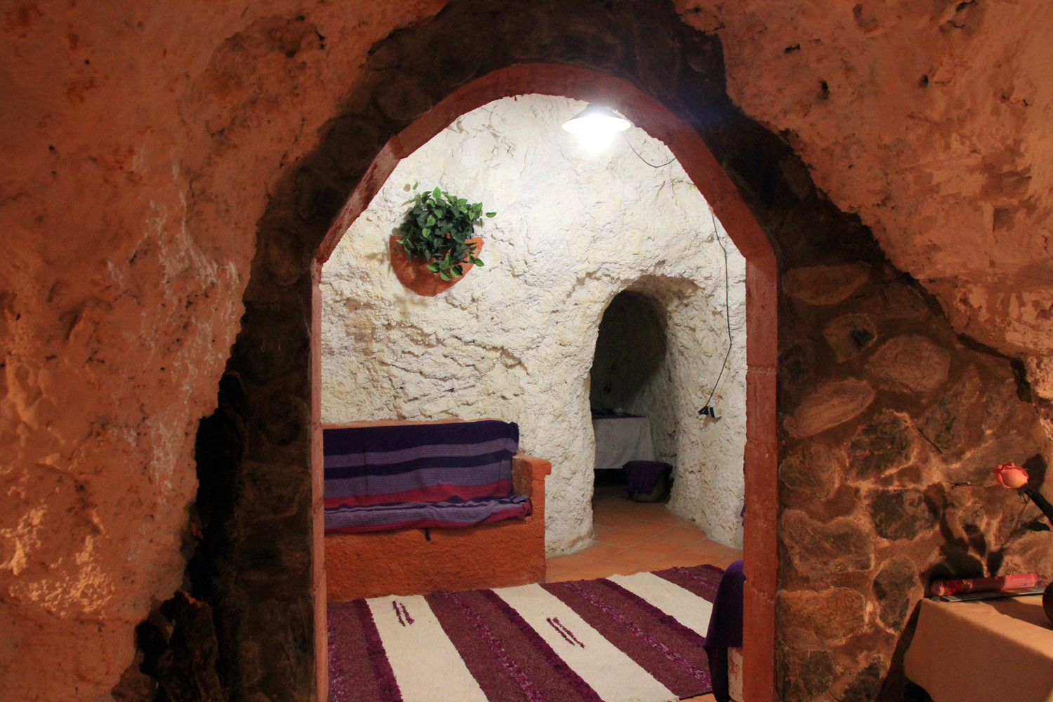 The living of the cave