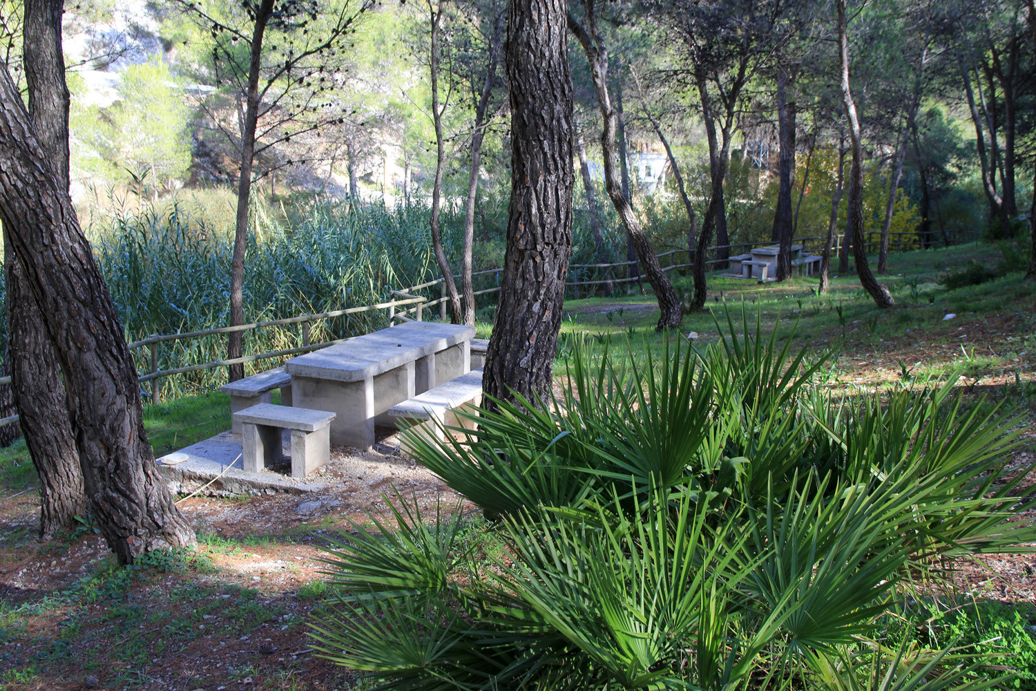 River near the picnic area in Guarjar Alto