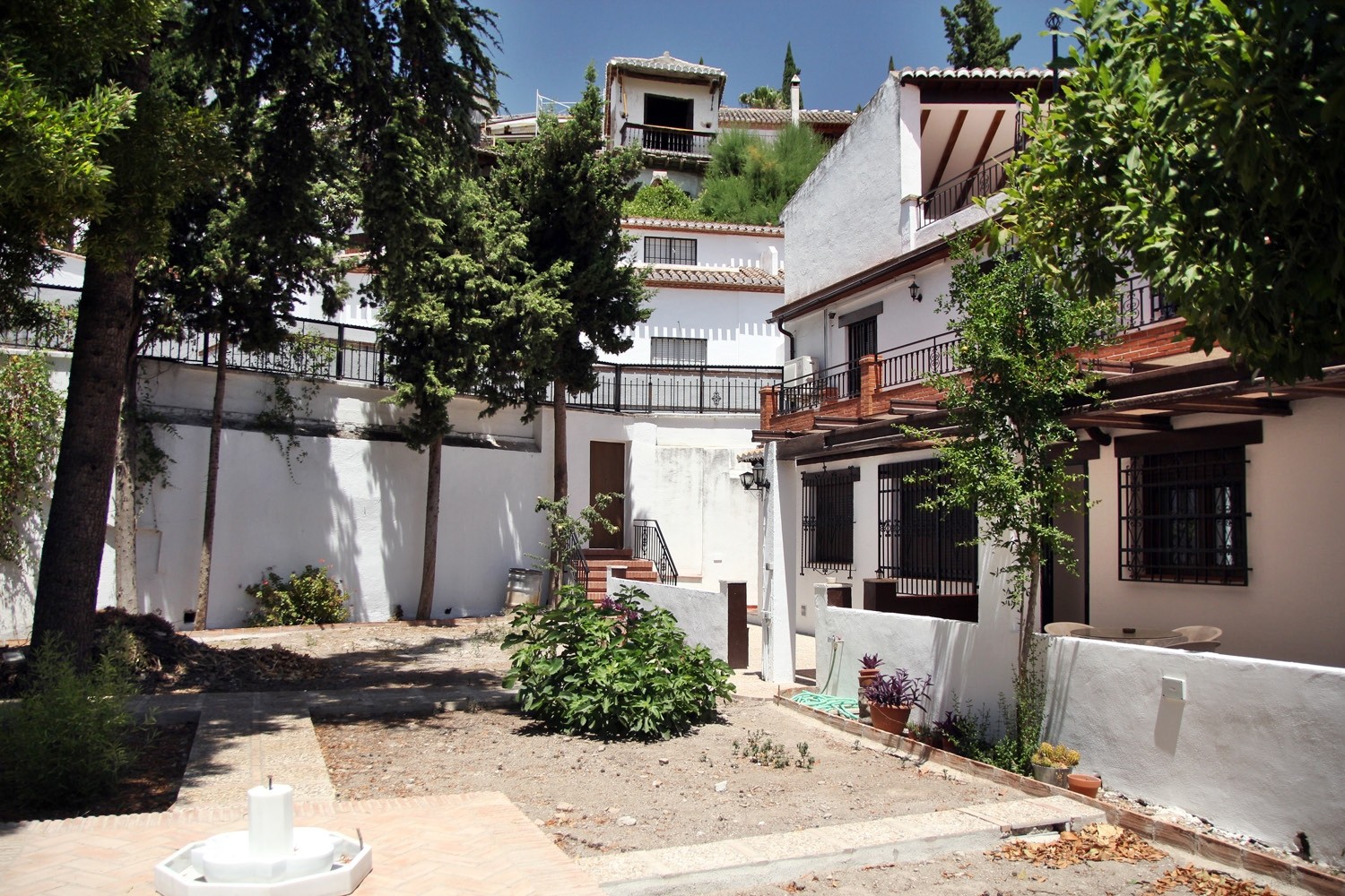 View to the entrance