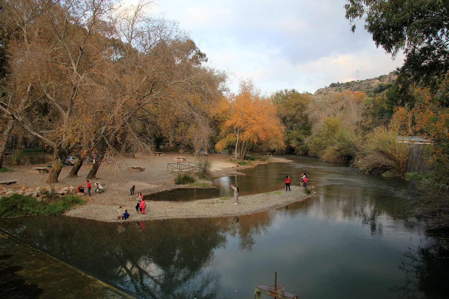 Río Guadalfeo near the Picnic Area