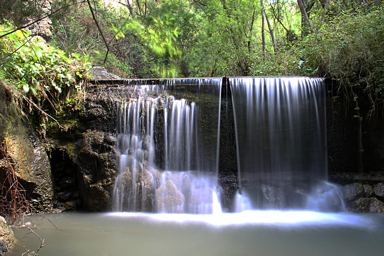 Waterfall River Dúrcal (Sierra Nevada)