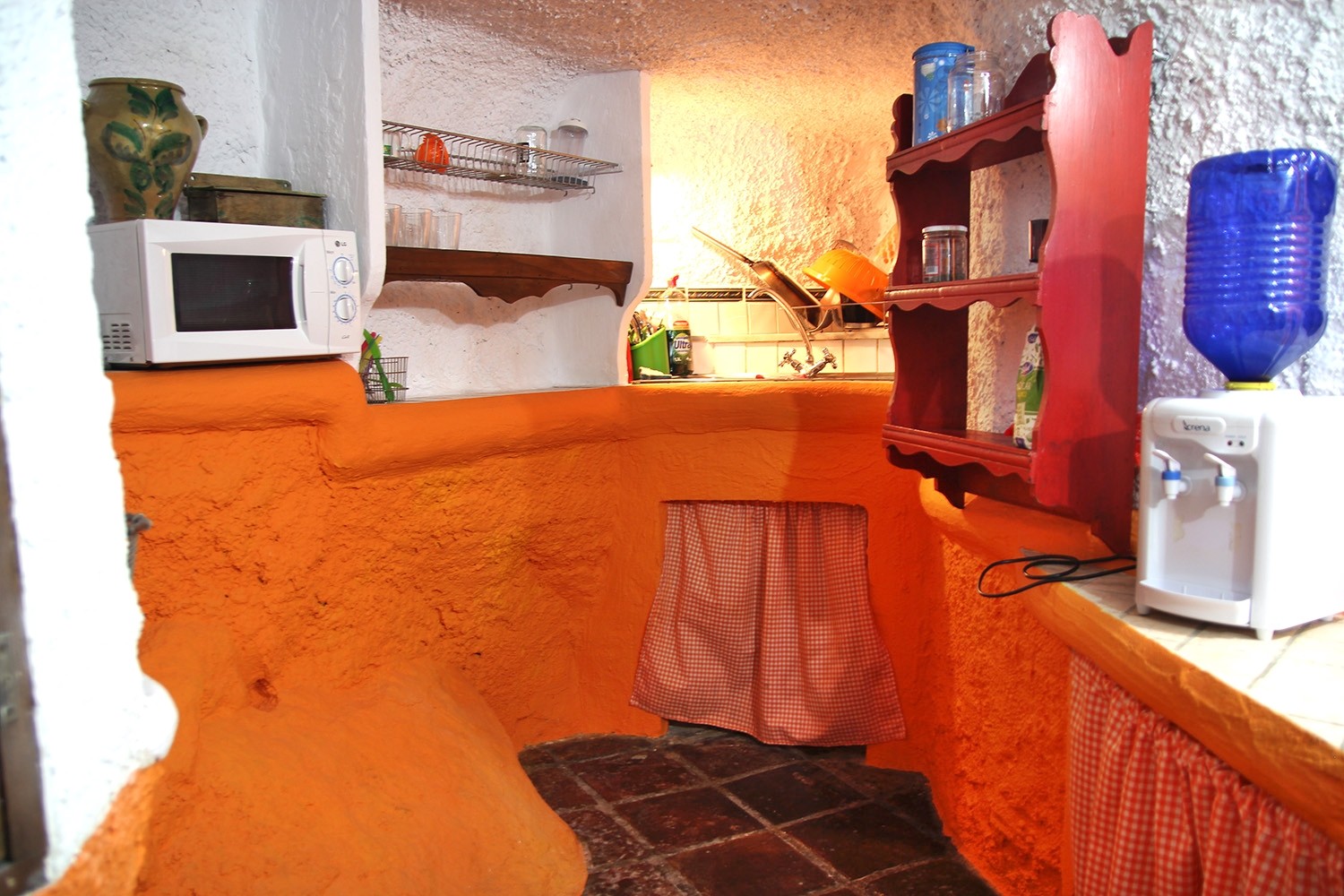 The cave kitchen