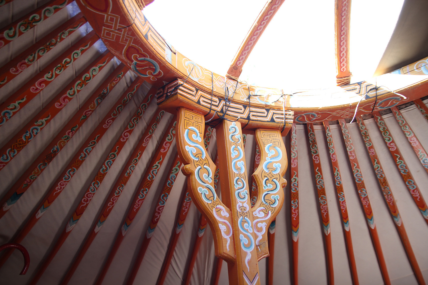 Detail of the interior