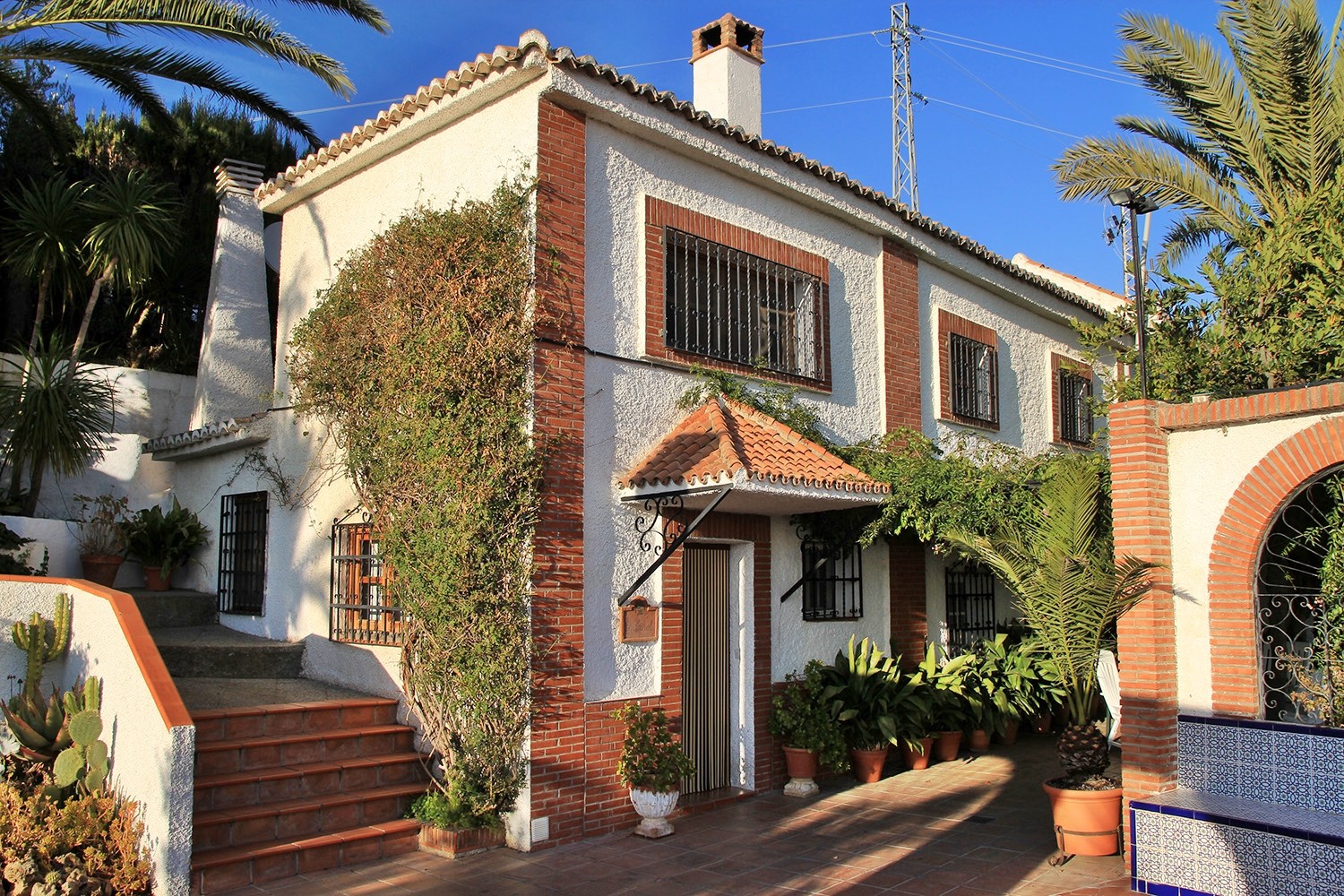 Front view of the apartment