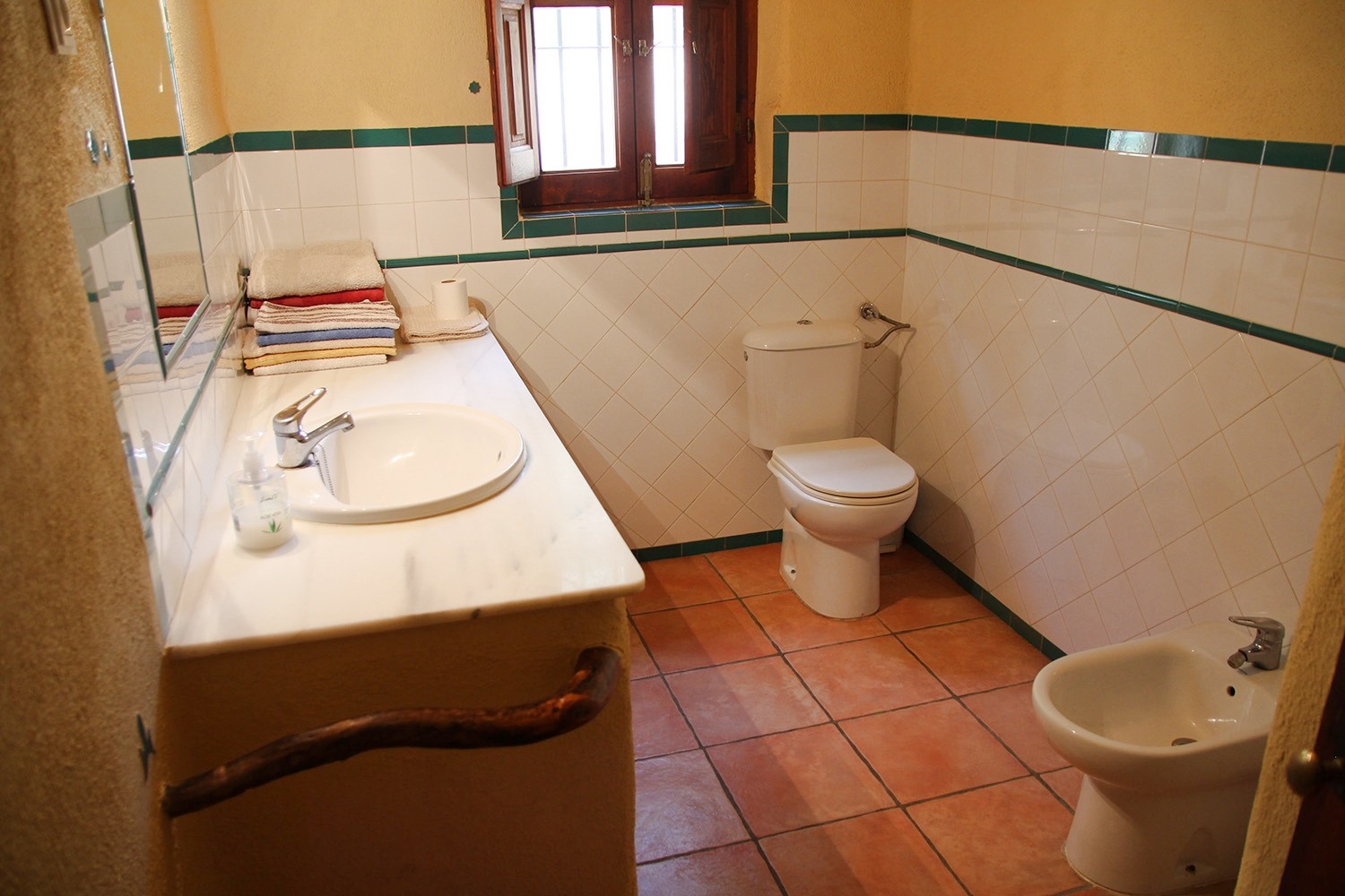 The bathroom