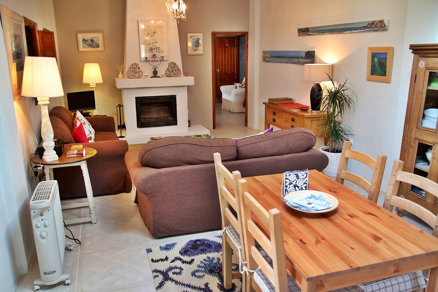 View to the living room