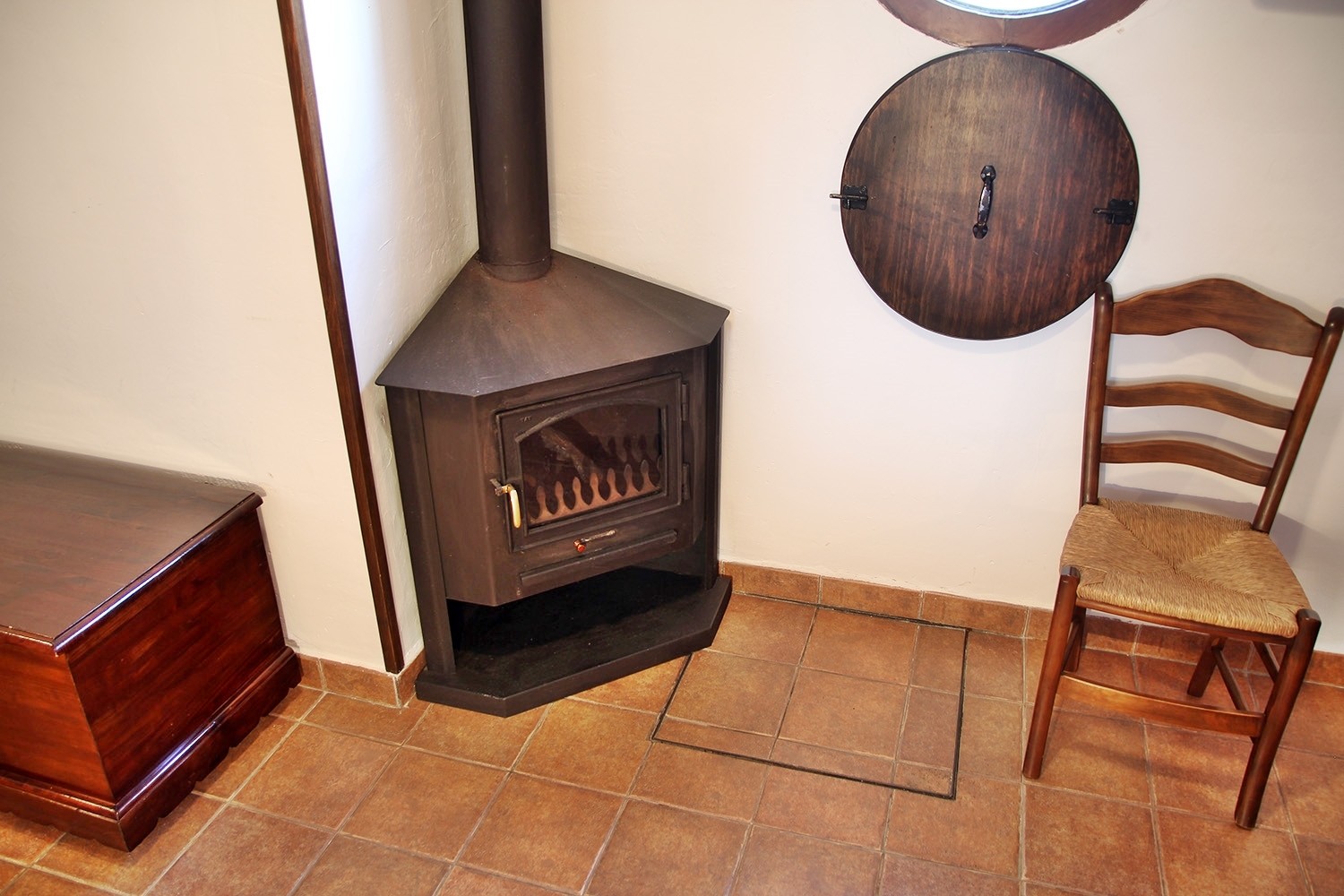 The woodstove