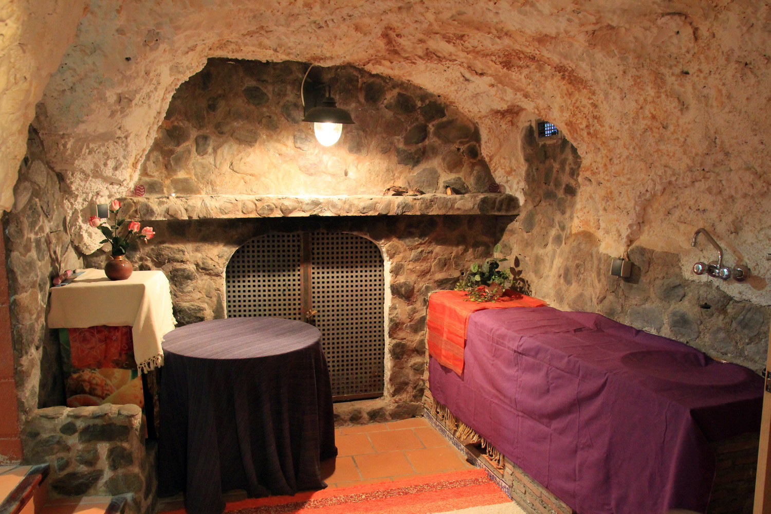 The living of the cave