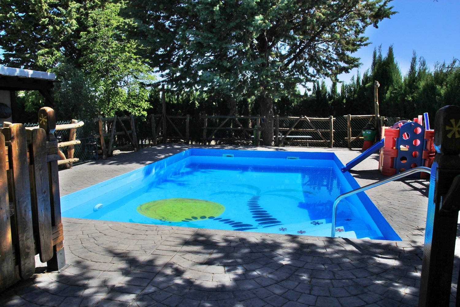 The swimming pool