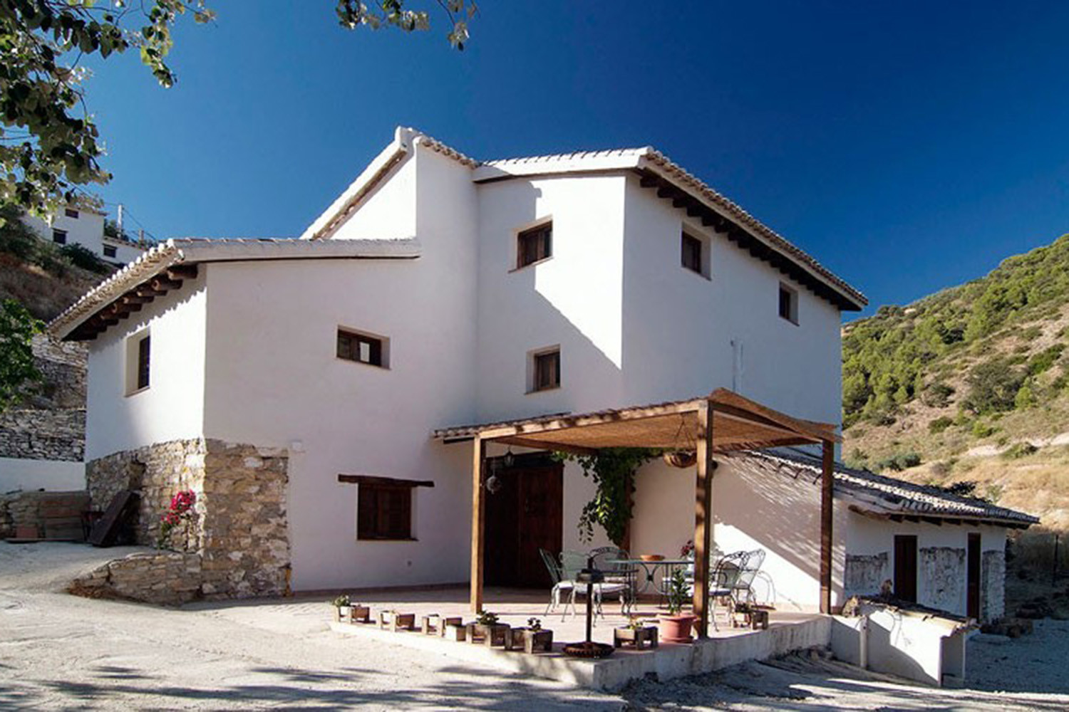 Front view of the mill