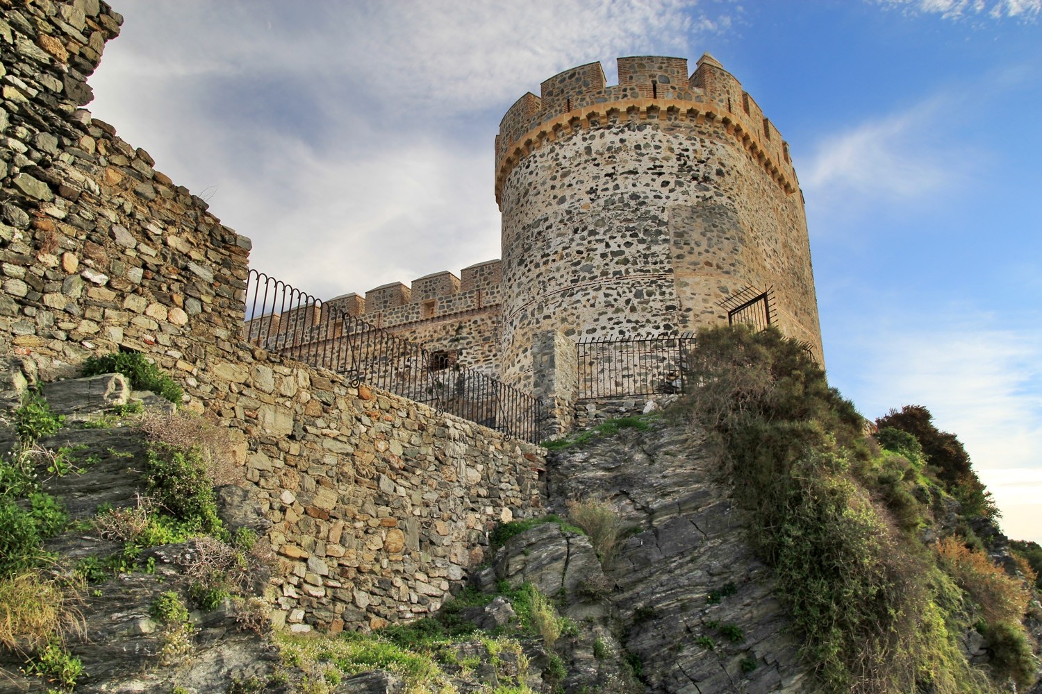 The  Arabic Castle of Almuñecar