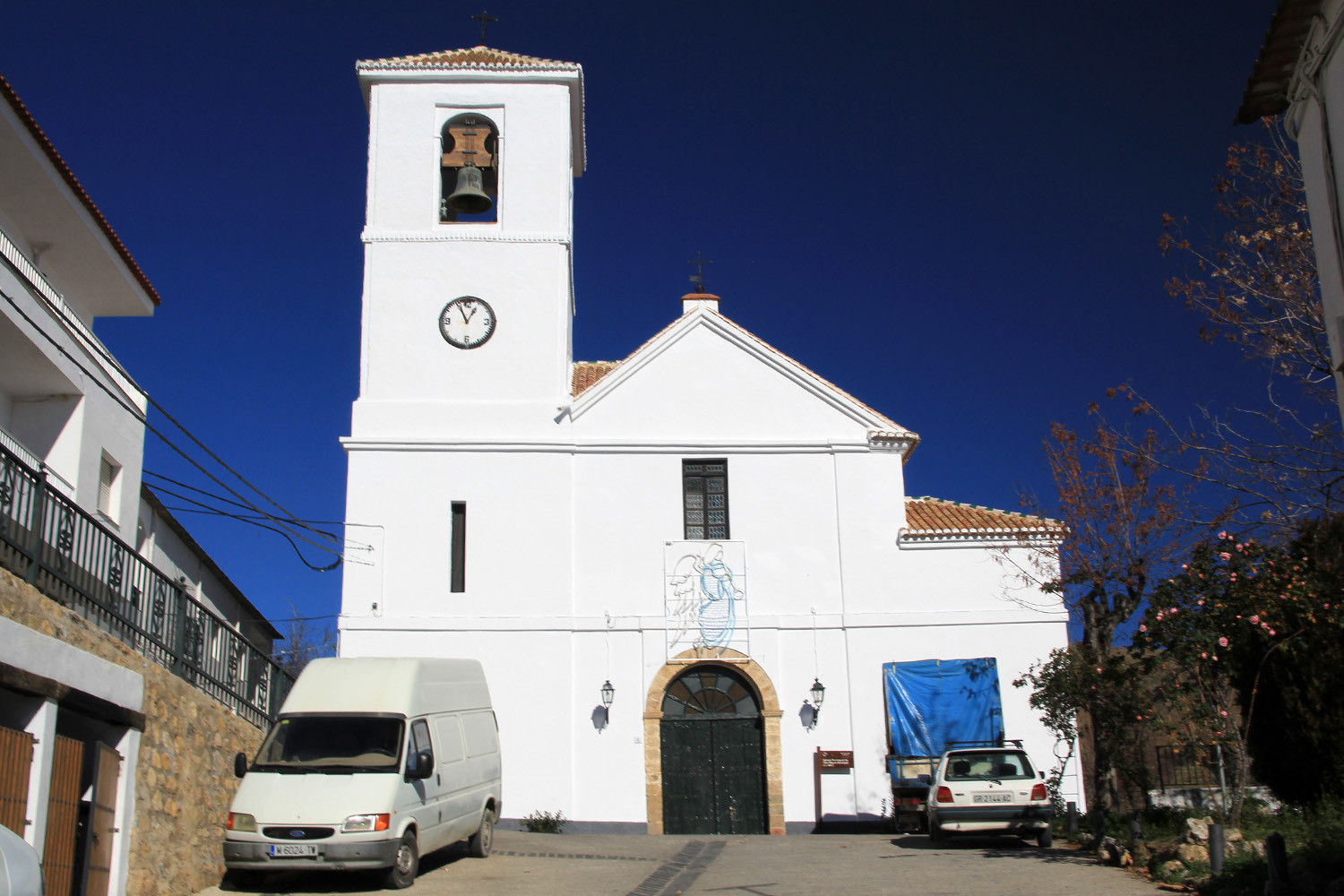The Church of  in Mecina Bombarón