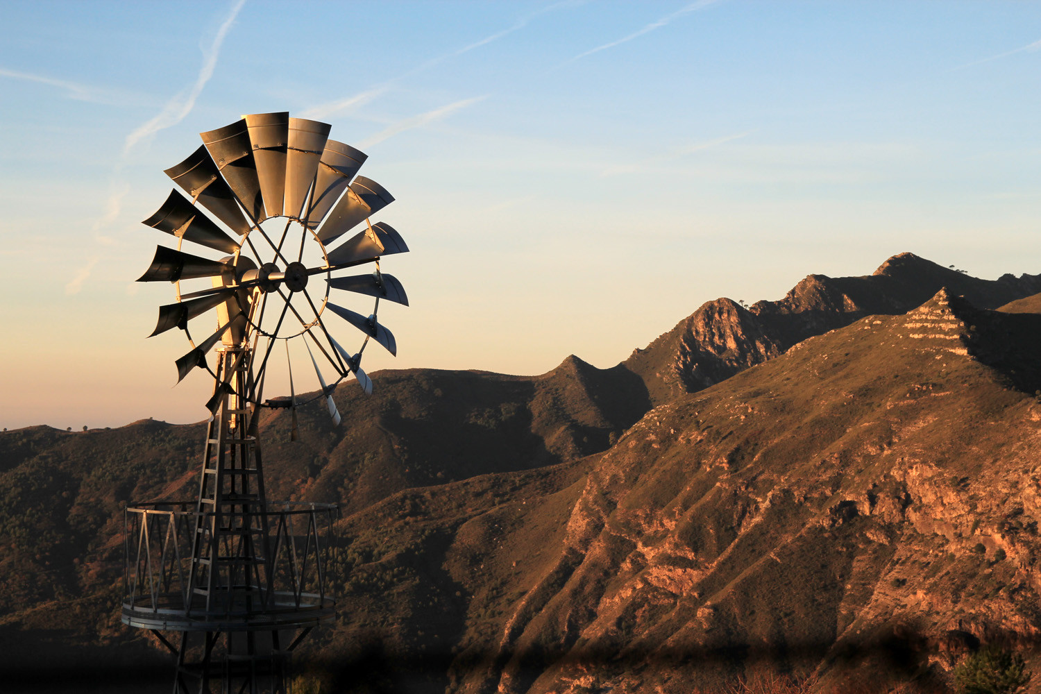 View on Natural Park Tejeda