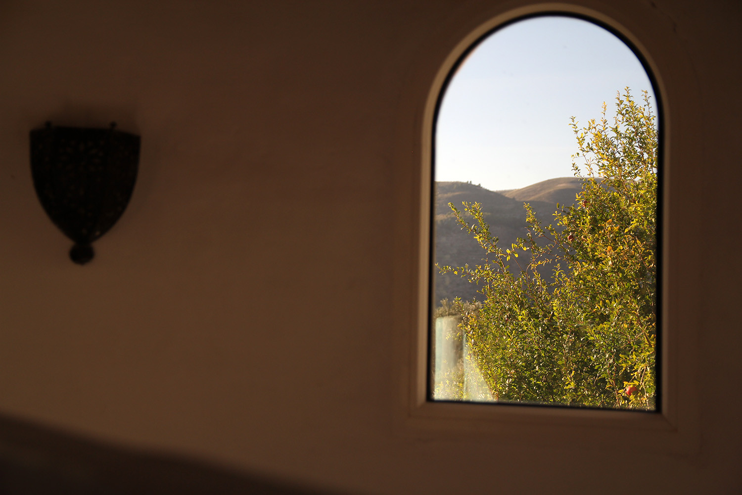 The view from the second floor