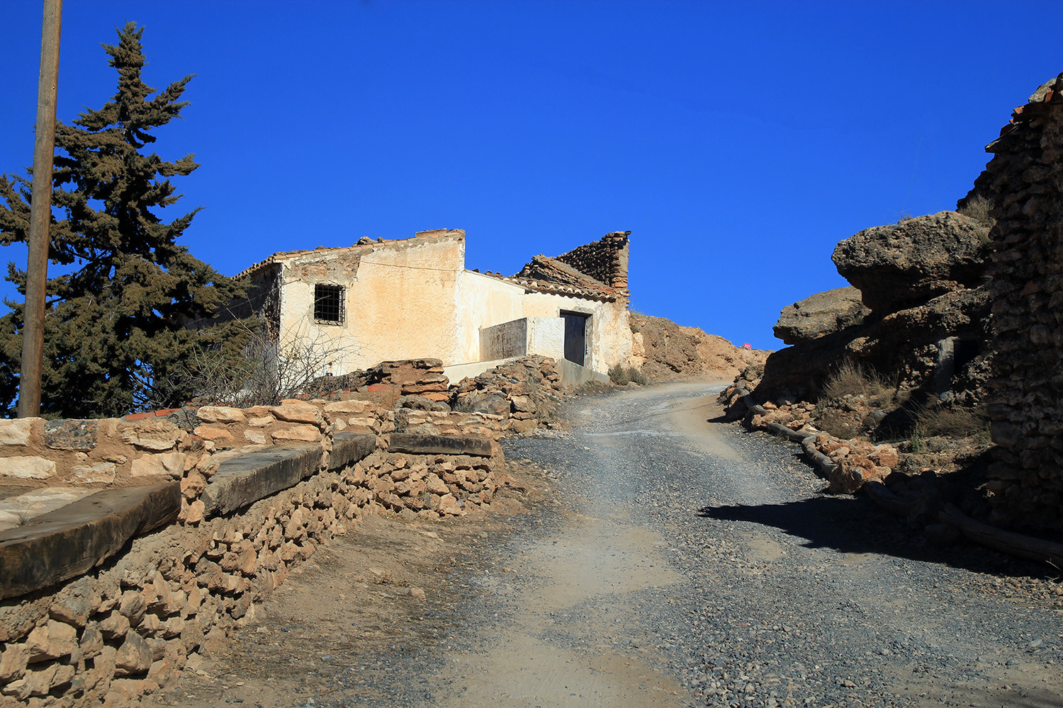 The entrance to the cave complex