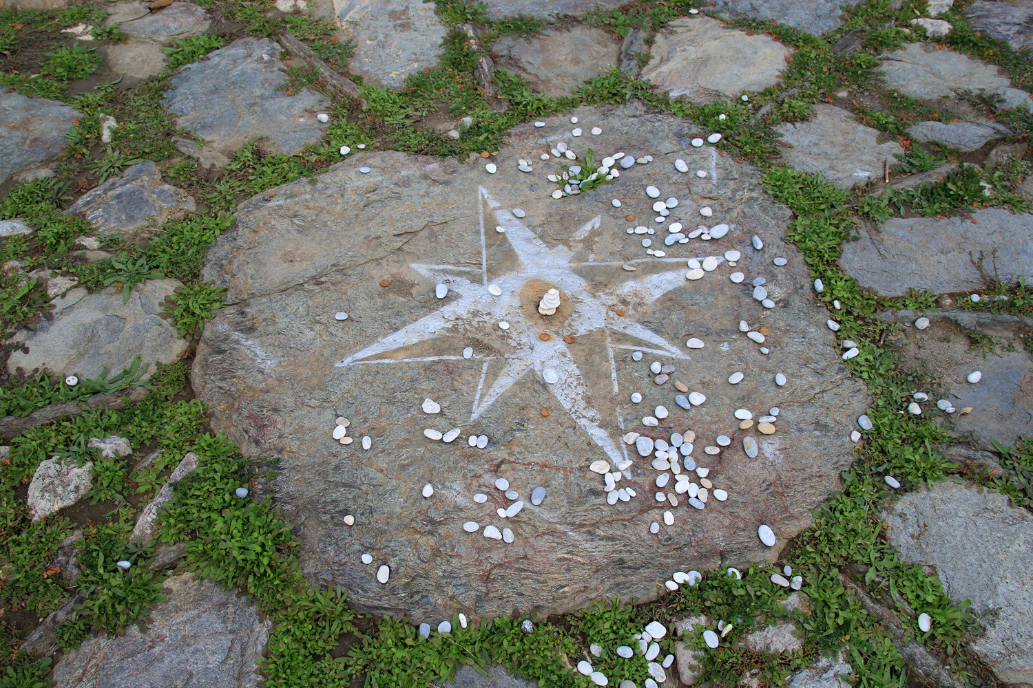 The Center of the Square in Mecina