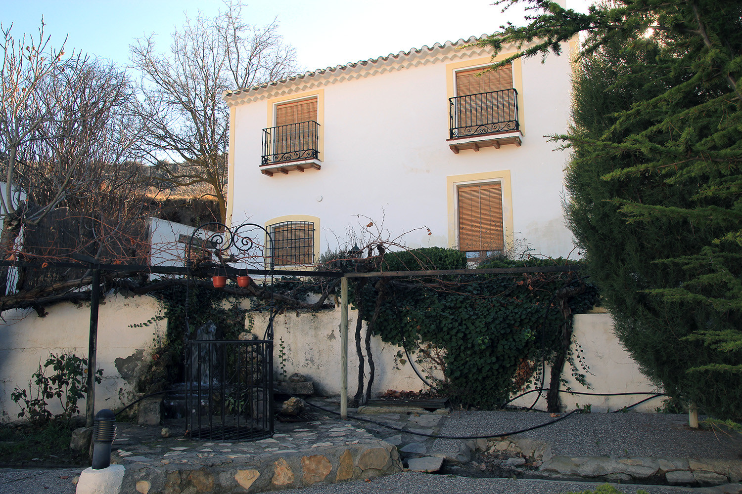 Front view of the apartment