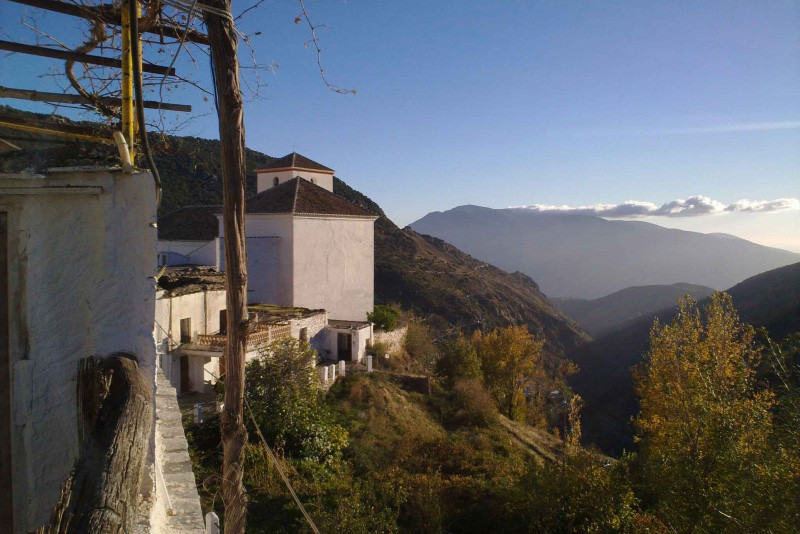 The view from the terrace