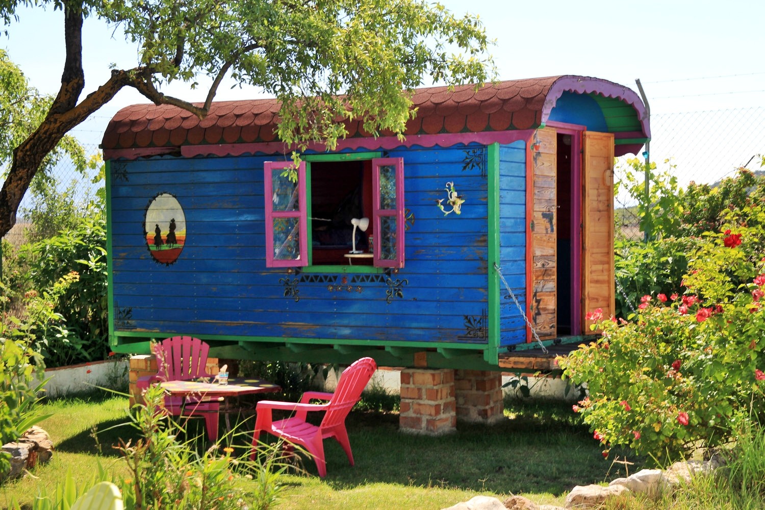 The Gypsy Wagon (side view)