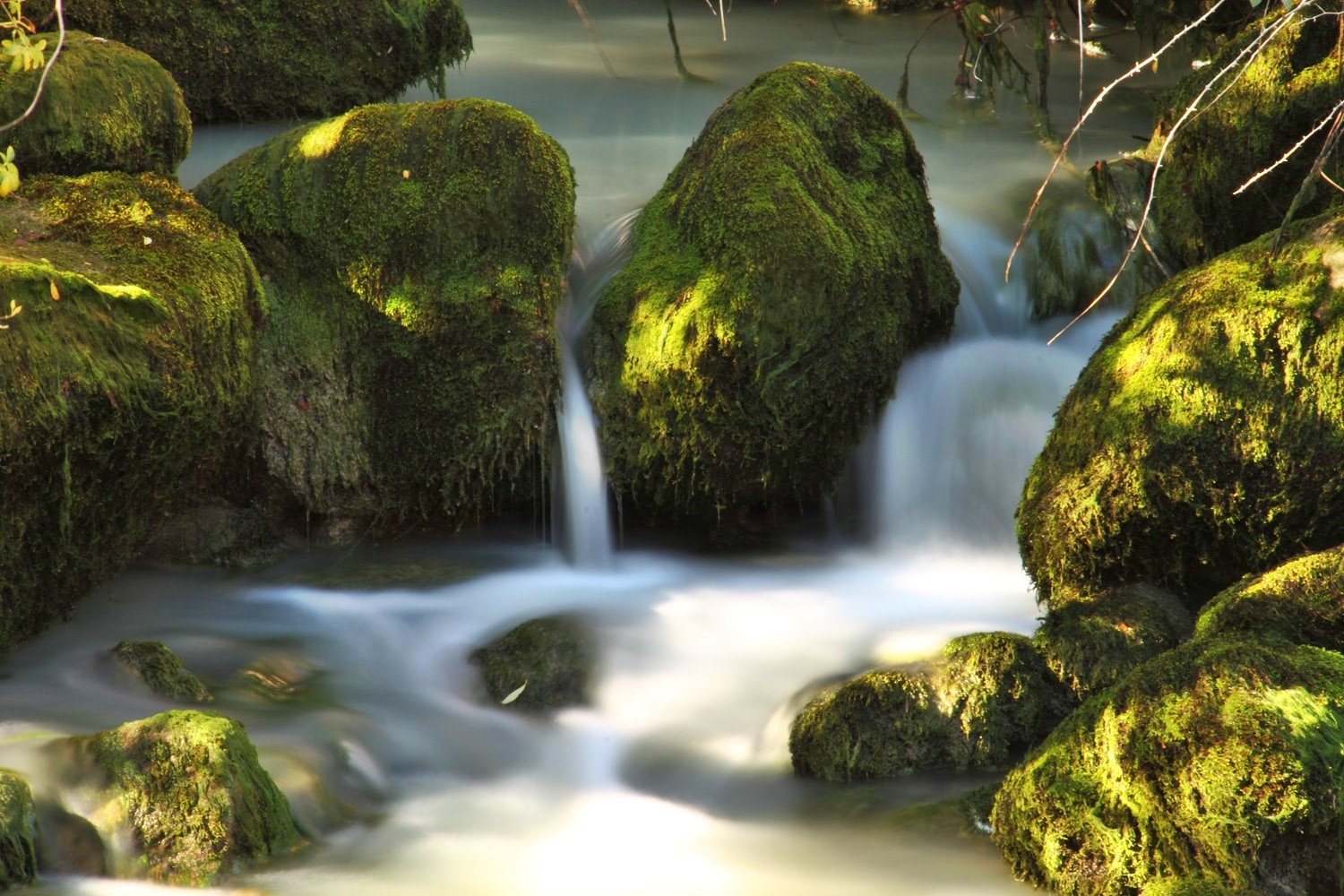 A Canyon of the Cacin River "Tajos de Cacin"