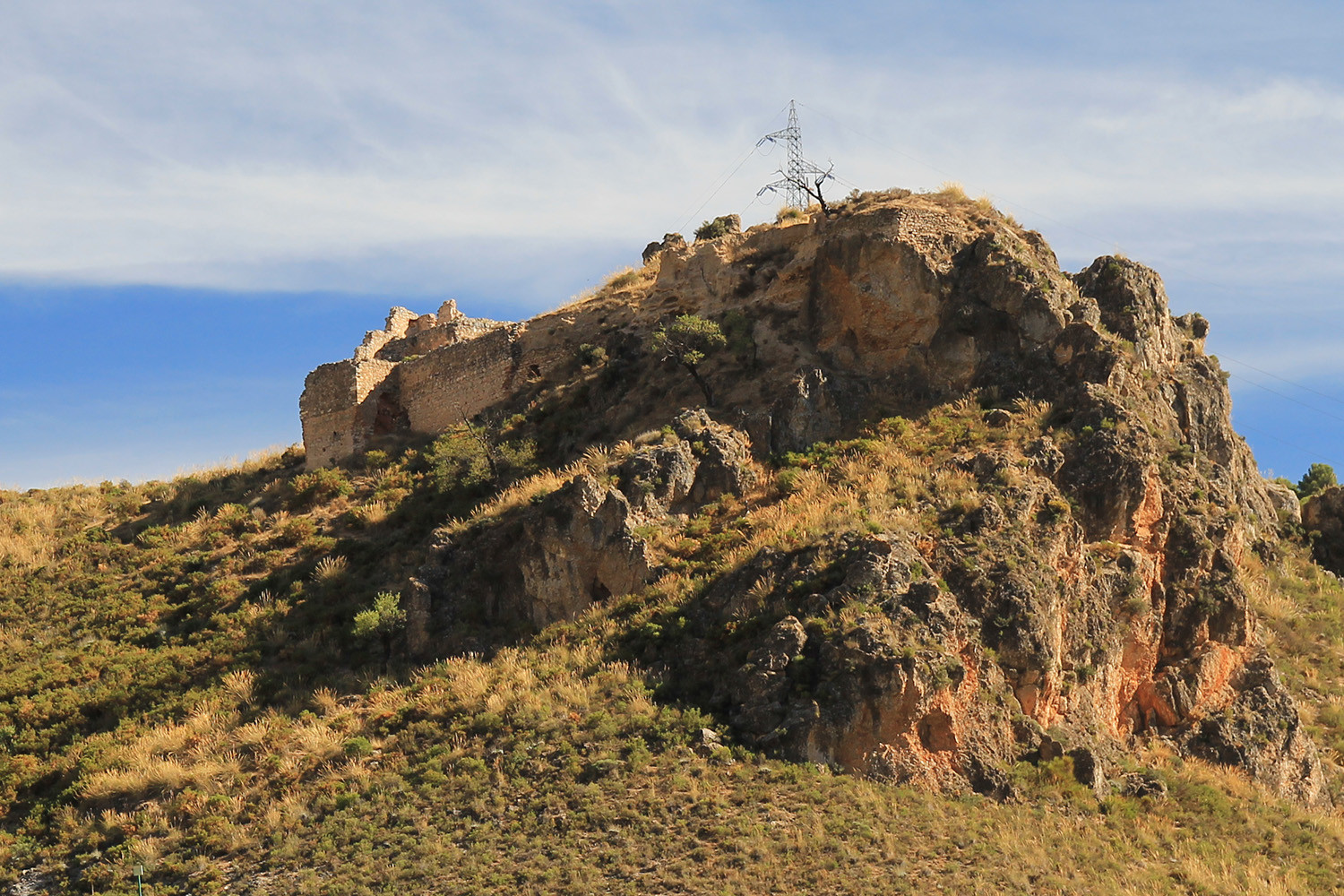 The Castle Ruins of Mondújar