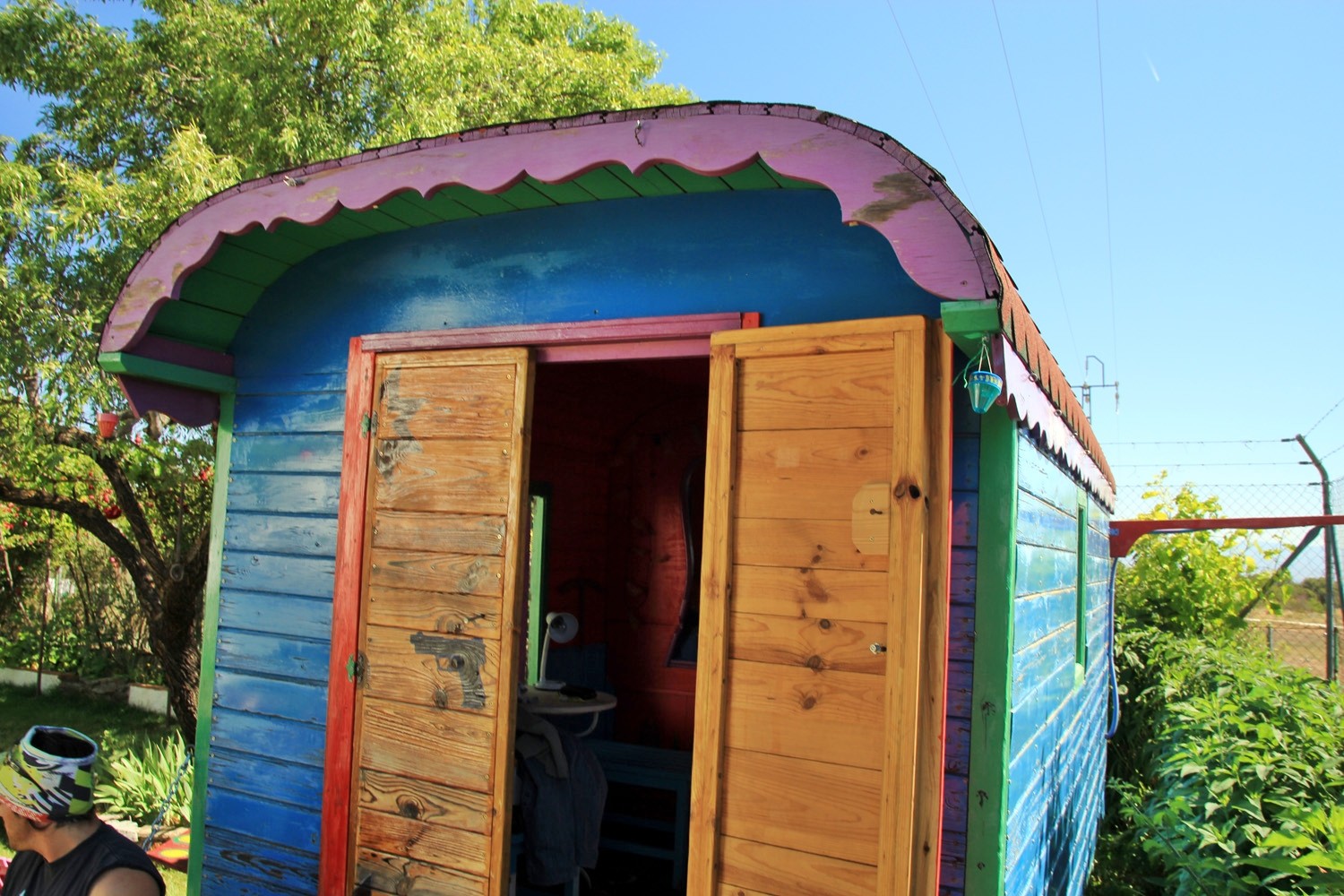 Detail of the Gypsy Wagon
