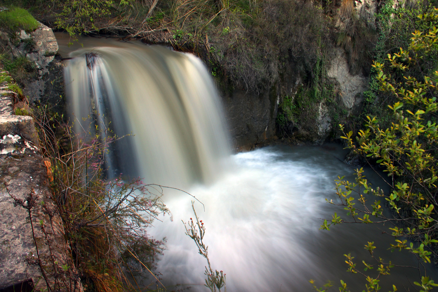 Waterfall River Dúrcal (Sierra Nevada)