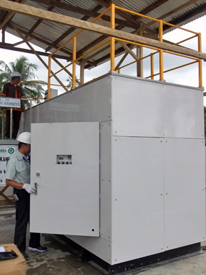 制御盤内の確認