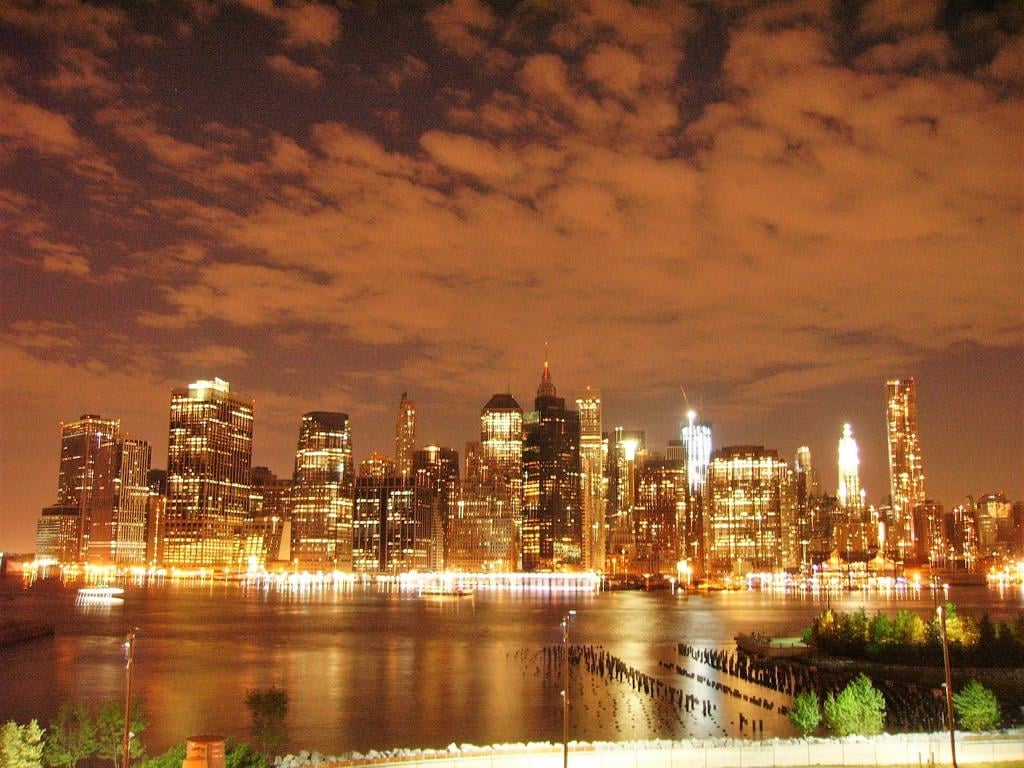 Manhattan by night