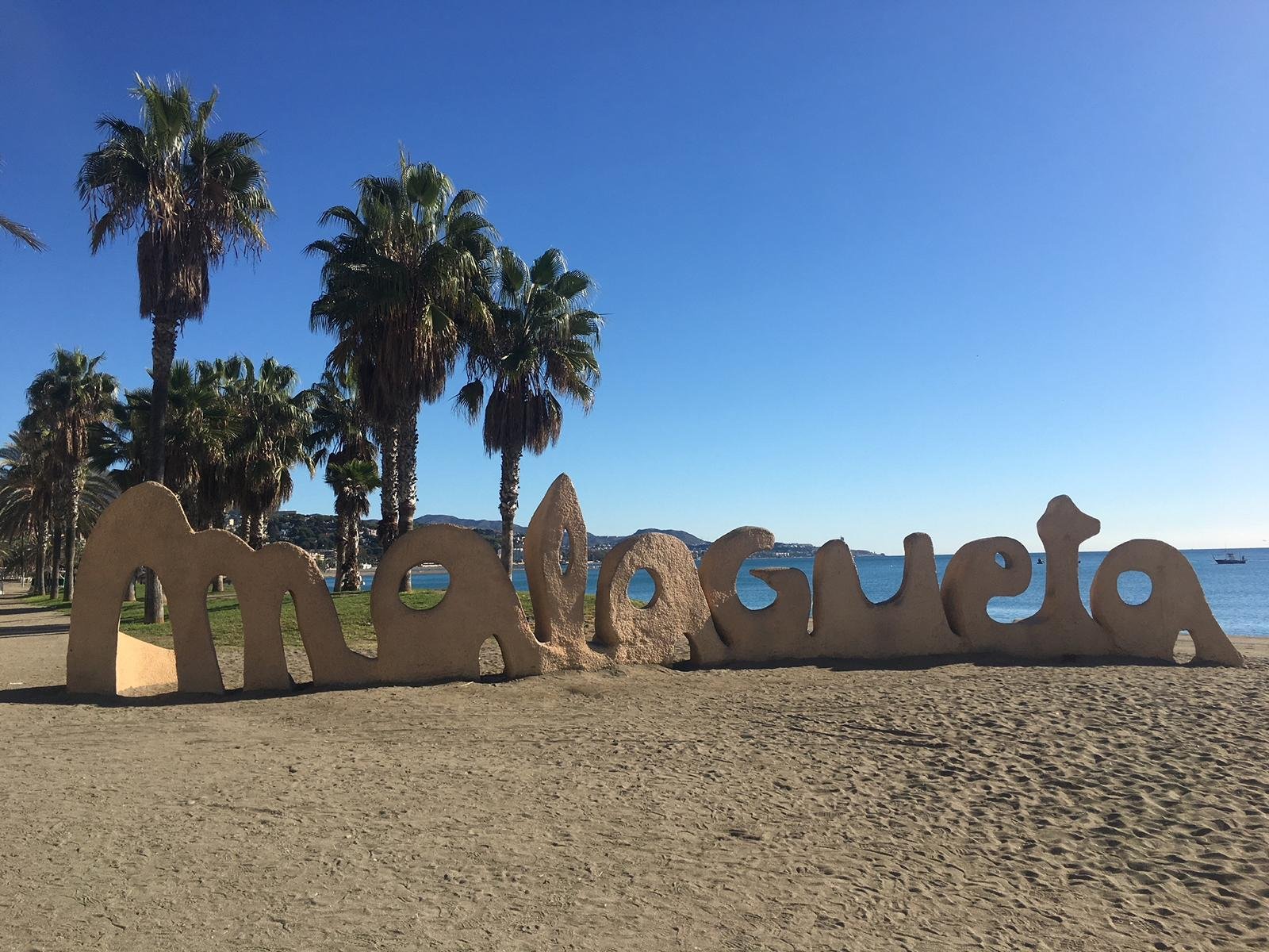 Strand in Malaga