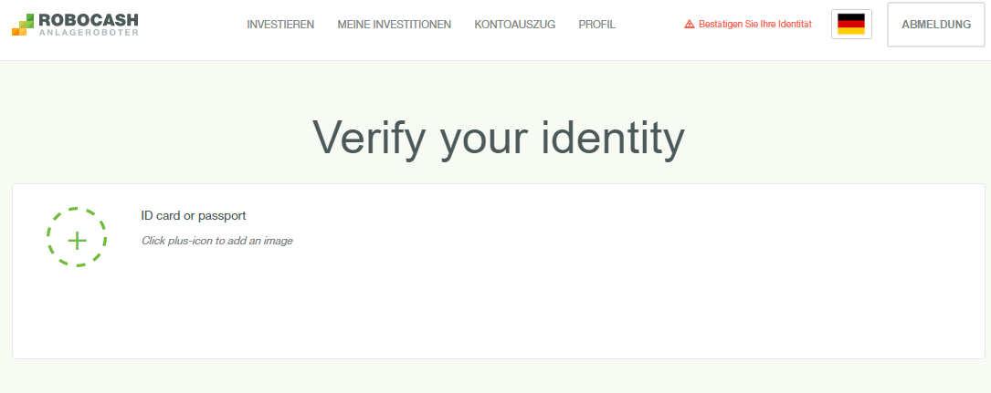 Schritt 4 - persönliche Identifikation