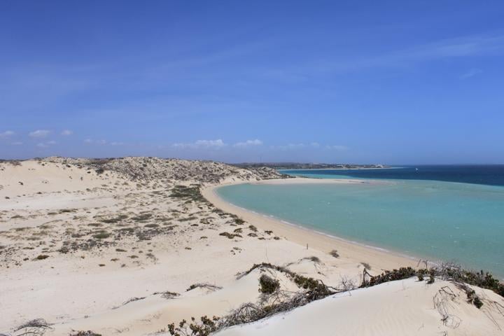 Coral Bay ist ein kleiner Ort an der Küste von Western Australia