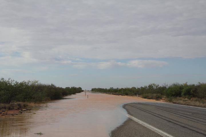 Land unter in Australien