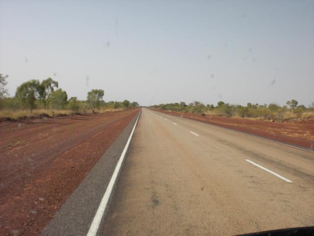 Fahrt von Darwin nach Alice Springs und Uluru