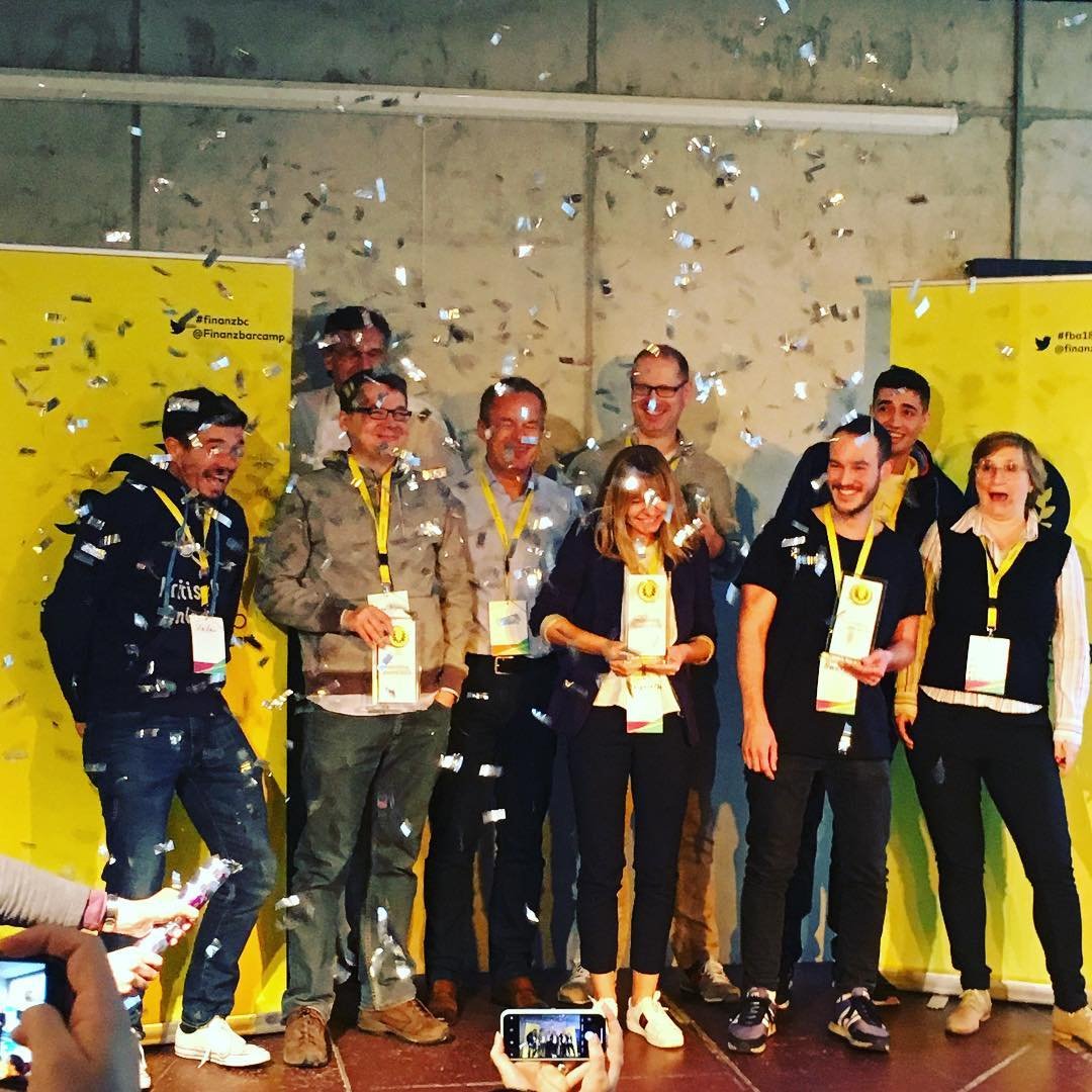 Siegerehrung Finanzblogawards