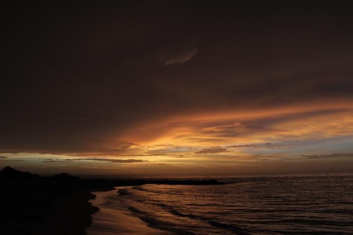 Cape Range Nationalpark in der Abenddämmerung