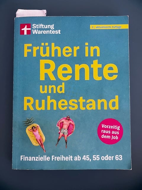 Früher in Rente und Ruhestand Buchcover