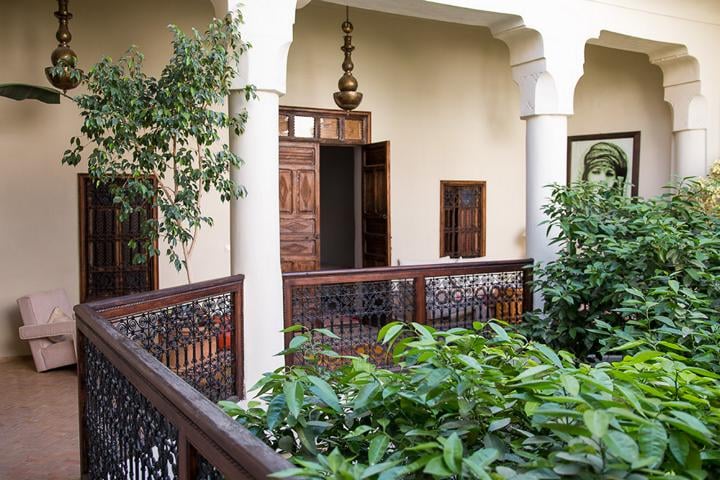 Wohnen in einem Riad