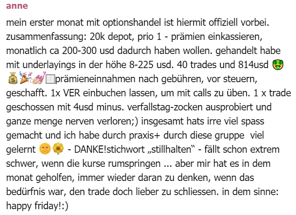 Optionshandl für Anfänger Telegram-Gruppe, freaky finance