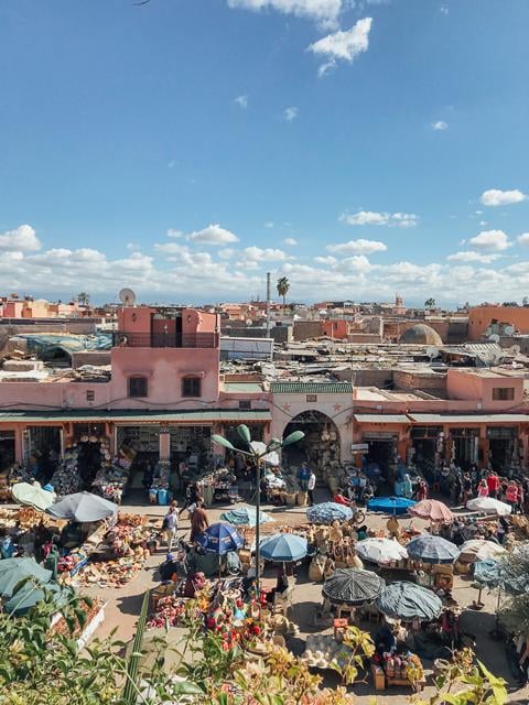 Blick über den Platz de Espices