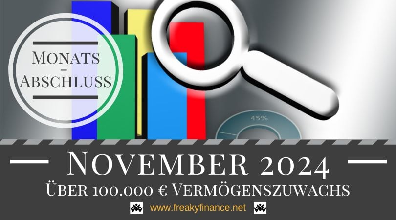 Trump-Rallye bringt 5,34 % Zuwachs in einem Monat - Monatsabschluss November 2024