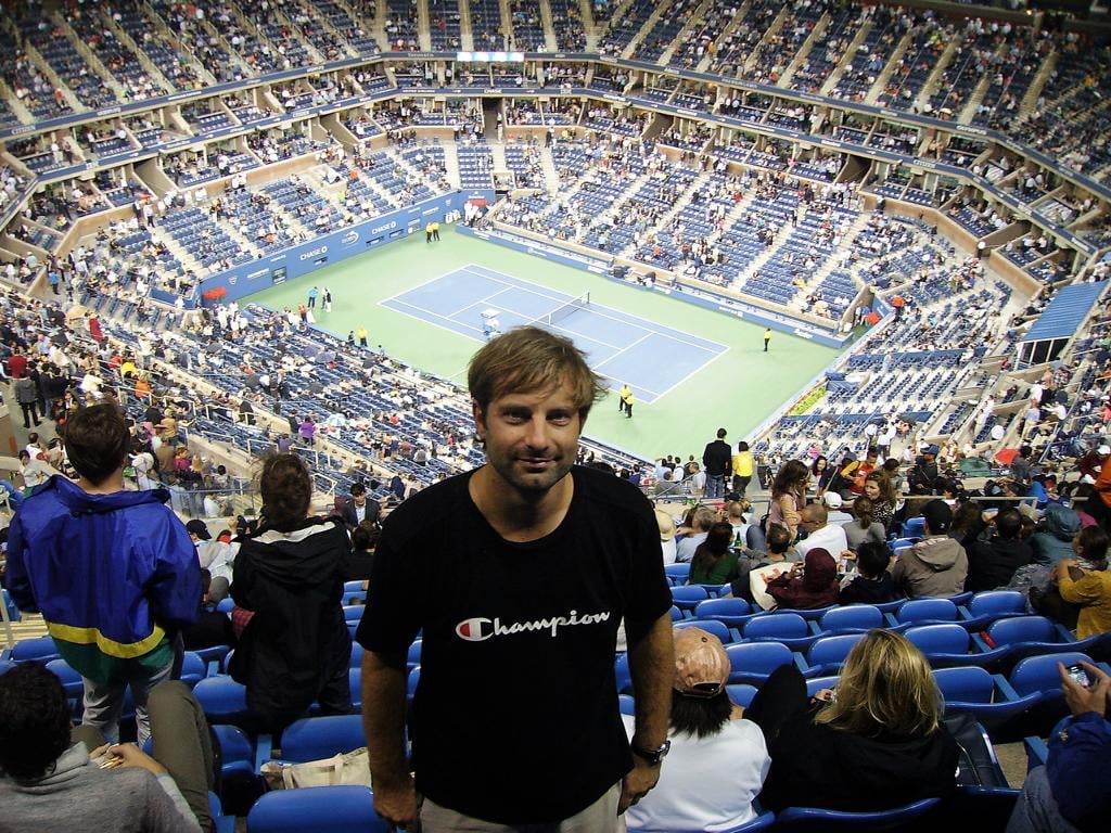 US Open im Arthur Ashe Stadium