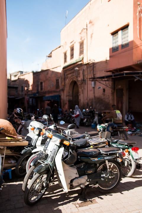 Ein Blick in die verwinkelten Gassen der Medina