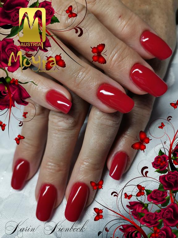 Nailart, erstellt von Karin Kienböck, mit Produkten von www.moyra.at
