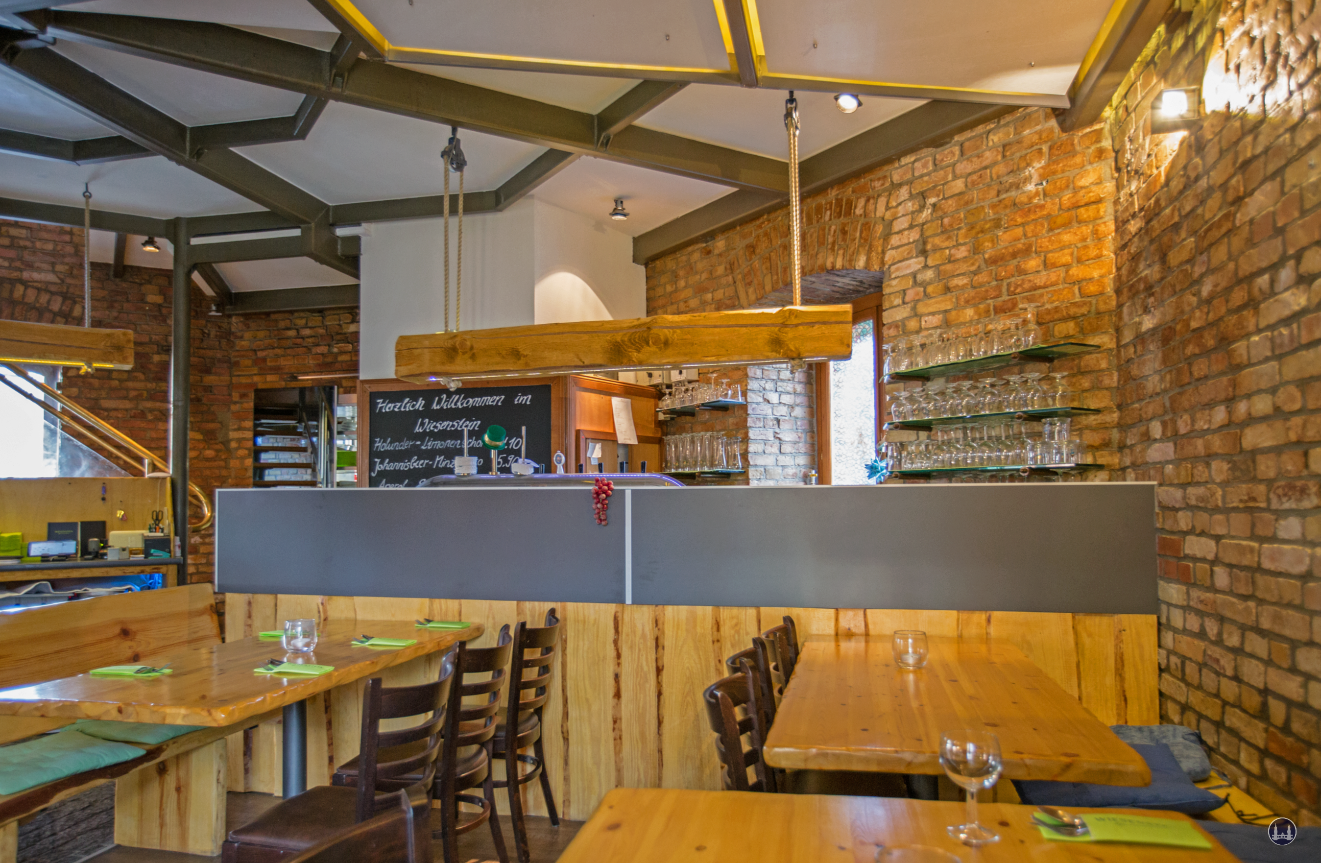 Berlin Speisenmeisterei Wiesenstein Jungfernmühle Gastraum im Parterre