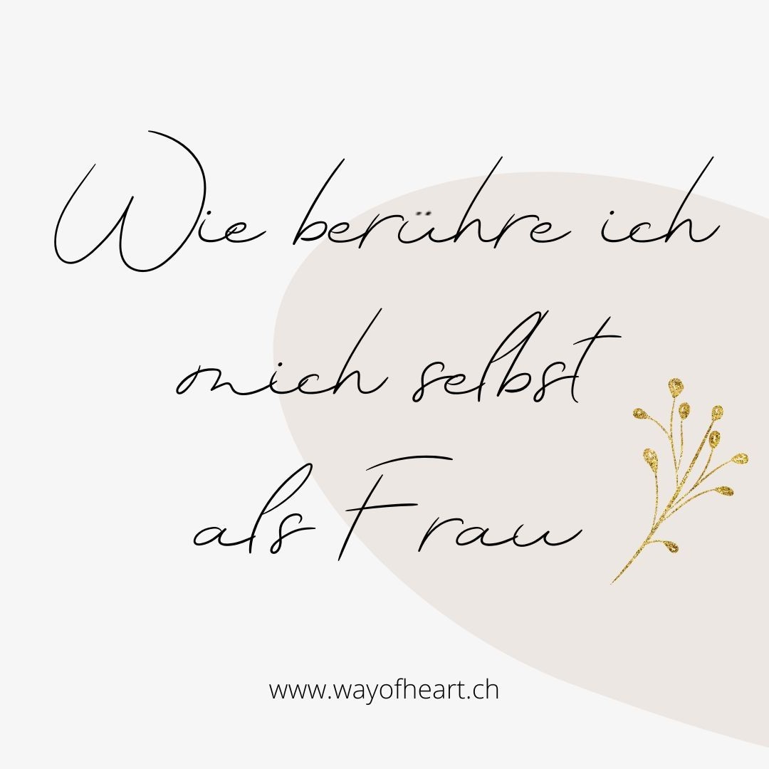 Wie berühre ich mich selbst als Frau